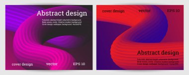 Ses şiddeti çok renkli yardım dalgaları, eğimli bir arkaplana doğru kıvrılır. Tüp yapıştırıcısı. İki kapak. Kapak tasarımı, duvar kağıdı, arkaplan, afiş, broşür.