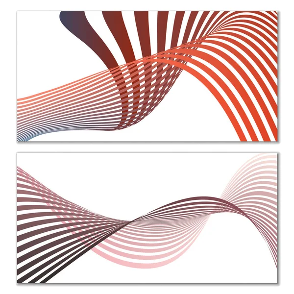 Design Couverture Ensemble Modèles Conception Milieux Créatifs Avec Des Lignes — Image vectorielle