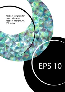 Kapak tasarımı Dergi, kitap, sıçrama, pankart vektörü için alışılmadık soyut arkaplan