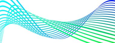 Kapak tasarımı Tasarım şablonu. Moda afişleri ve poster yapmak için soyut gradyan dalga çizgileri olan yaratıcı arka planlar. Değişik kanatlar