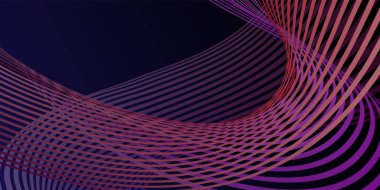 Kapak tasarımı Tasarım şablonu. Moda afişi ve poster oluşturmak için soyut gradyan dalga çizgilerine sahip yaratıcı arkaplanlar