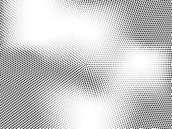 Textura Monocromática Semitono Con Puntos Minimalismo Vector Colores Blanco Negro — Vector de stock