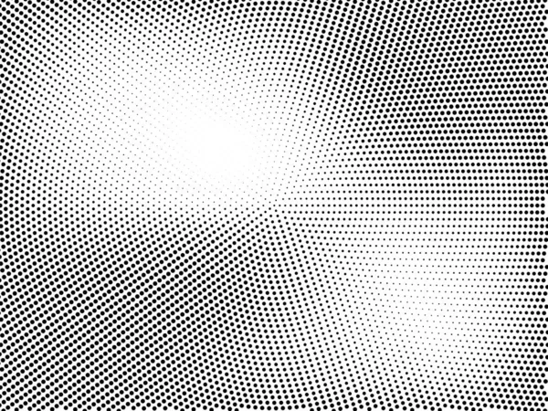 Texture Monochrome Demi Teinte Pois Minimalisme Vecteur Couleurs Noir Blanc — Image vectorielle
