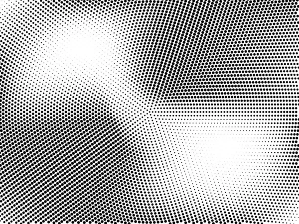 Texture Monochrome Demi Teinte Pois Minimalisme Vecteur Couleurs Noir Blanc — Image vectorielle