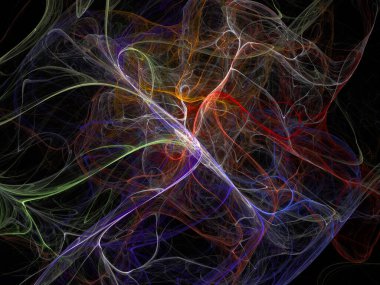 sürreal gelecekçi dijital 3D tasarım sanat soyut arkaplan fraktal resimleme meditasyon ve dekorasyon duvar kağıdı için