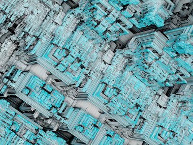 sürreal gelecekçi dijital 3D tasarım sanat soyut arkaplan fraktal resimleme meditasyon ve dekorasyon duvar kağıdı için