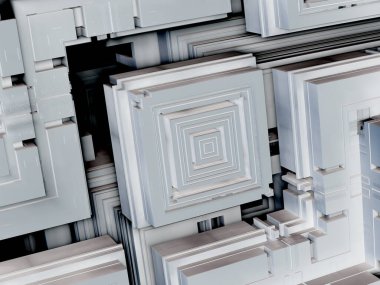 sürreal gelecekçi dijital 3D tasarım sanat soyut arkaplan fraktal resimleme meditasyon ve dekorasyon duvar kağıdı için