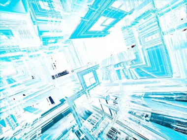 sürreal gelecekçi dijital 3D tasarım sanat soyut arkaplan fraktal resimleme meditasyon ve dekorasyon duvar kağıdı için