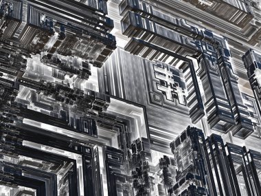 sürreal gelecekçi dijital 3D tasarım sanat soyut arkaplan fraktal resimleme meditasyon ve dekorasyon duvar kağıdı için