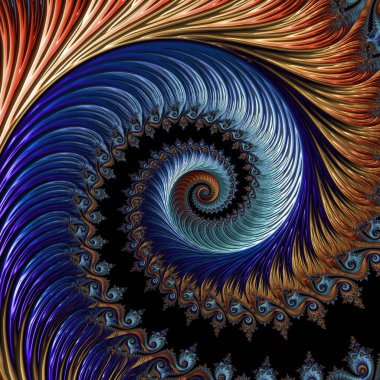 sürreal gelecekçi dijital 3D tasarım sanat soyut arkaplan fraktal resimleme meditasyon ve dekorasyon duvar kağıdı için