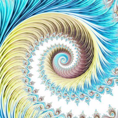 sürreal gelecekçi dijital 3D tasarım sanat soyut arkaplan fraktal resimleme meditasyon ve dekorasyon duvar kağıdı için