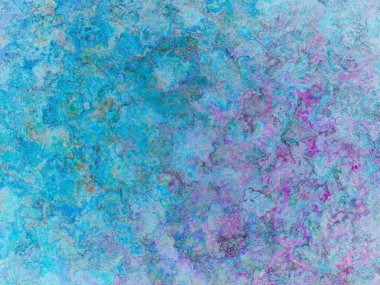 Soyut arkaplan çizimi, modern hipster fraktal alev grafiği. Renkli sürreal poster, afiş