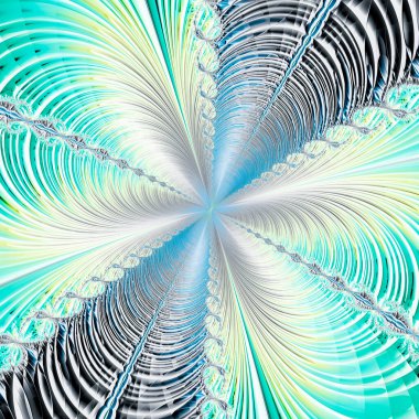 Soyut arkaplan çizimi, modern hipster fraktal alev grafiği. Renkli sürreal poster, afiş