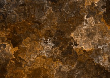 Soyut arkaplan çizimi, modern hipster fraktal alev grafiği. Renkli sürreal poster, afiş