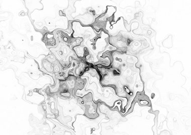 Soyut arkaplan çizimi, modern hipster fraktal alev grafiği. Renkli sürreal poster, afiş