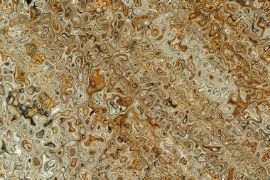 Soyut arkaplan çizimi, modern hipster fraktal alev grafiği. Renkli sürreal poster, afiş