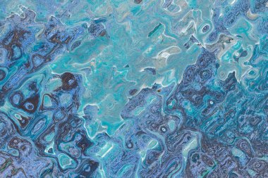 Soyut arkaplan çizimi, modern hipster fraktal alev grafiği. Renkli sürreal poster, afiş