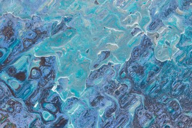 Soyut arkaplan çizimi, modern hipster fraktal alev grafiği. Renkli sürreal poster, afiş