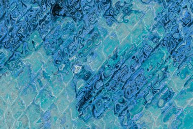 Soyut arkaplan çizimi, modern hipster fraktal alev grafiği. Renkli sürreal poster, afiş