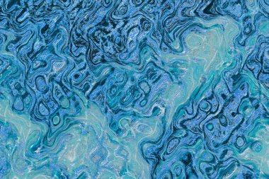 Soyut arkaplan çizimi, modern hipster fraktal alev grafiği. Renkli sürreal poster, afiş