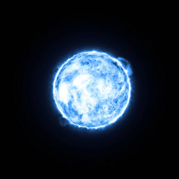 White Dwarf Space Star White Imagine Pitică Pentru Articole Web — Fotografie, imagine de stoc