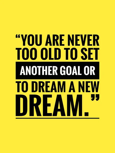 Inspirational Motivation Quote Yellow Background — Stock Photo, Image