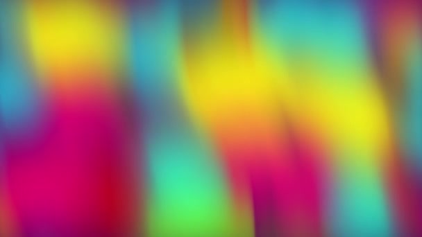 Multicolorido Suave Fluindo Gradiente Moderno Loop Fundo Mistura Cores Decorativas — Vídeo de Stock