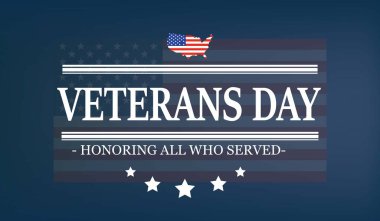 Gazi kartı. Gaziler Günü. Hizmet eden herkesi onurlandırmak. resimleme