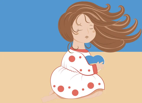 Ukraynalı çocuk Ukrayna bayrak çiziminde. Ukraynalı çocuk haykırıyor. Ukrayna 'nın yanında dur