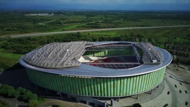 Drone Flight Biggest Concert Area Georgia Black Sea Arena — Video