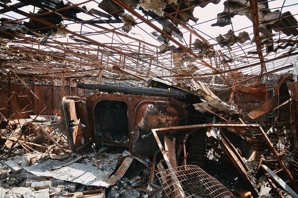 Rus yanan piyade savaş aracı Ukrayna 'daki görevde duruyor.