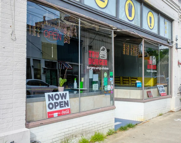 New Orleans Usa Giugno 2022 Ristorante Tru Burger Oak Street — Foto Stock