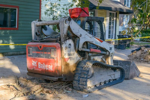 New Orleans Usa Octobre 2022 Chargeuse Frontale Bobcat Projet Réparation — Photo
