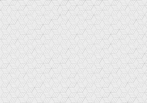 Weiße Geometrische Schachtel Papiergeschnittener Hintergrund Graue Abstrakte Gemischte Muster Fliesen — Stockfoto