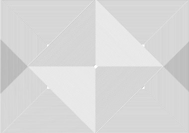 Soyut beyaz gri arkaplan, kare geometrik basit desen tasarımı, illüstrasyon kareleri, kağıt kesiği origami kağıt kesim biçimi