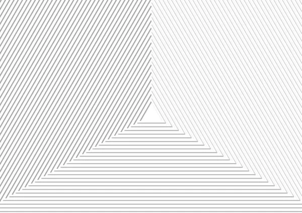 アブストラクトホワイトグレーの背景 シンプルなパターンデザインの三角形の幾何学模様 イラスト 紙の折り紙アートスタイル — ストック写真