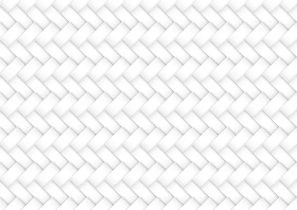 抽象白とグレーの背景 シンプルなパターンデザインで幾何学的な長方形を織る イラスト 紙の折り紙アートスタイル — ストック写真
