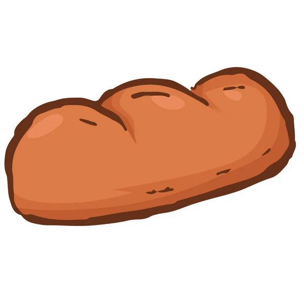 Hecho Mano Delicioso Pan Panadería Pastelería Cocina Comida — Vector de stock