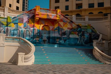 Dubai, uae-Kasım marinası 