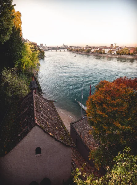 Bazylea Jesienią Szwajcaria — Zdjęcie stockowe