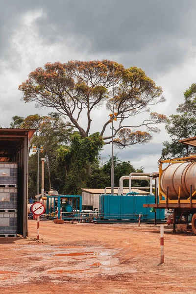 Oil Gas Operations Gabon — Stock Photo, Image