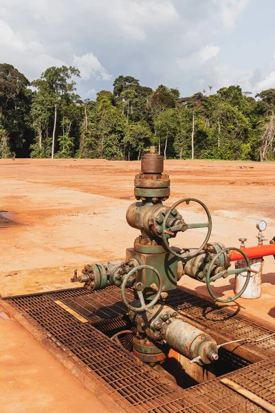 Oil Gas Operations Gabon — Stock Photo, Image