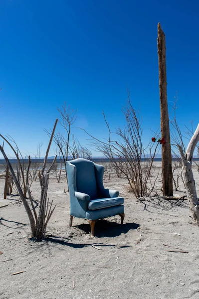 Salton Sea Seat - Bombay Plajı, Kaliforniya - Mart 2022