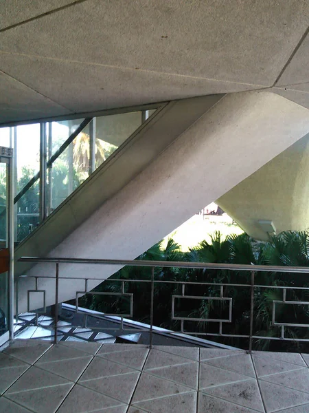 Einzelheiten des Galileo Galilei Planetariumsgebäudes, Buenos Aires, Argentinien, — Stockfoto