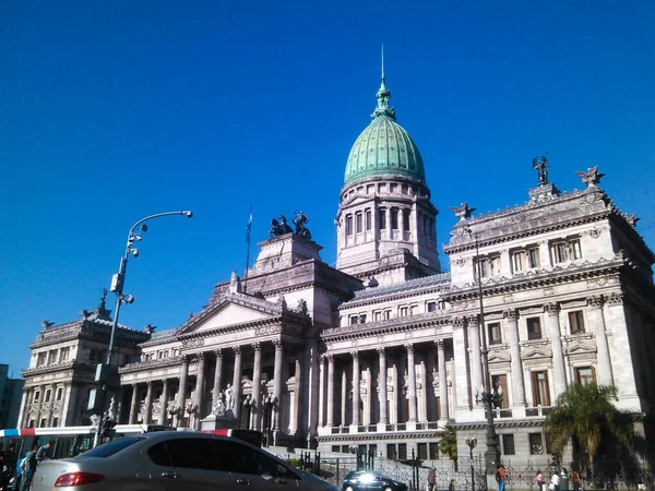 Edificio Del Congreso República Argentina Congreso Nación Buenos Aires Argentina —  Fotos de Stock