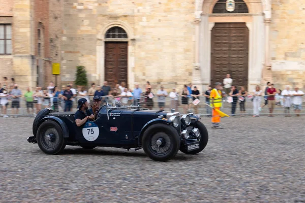 Parma Italien 2022 Oldtimerrennen Mille Miglie 2022 Leitartikelbild — Stockfoto