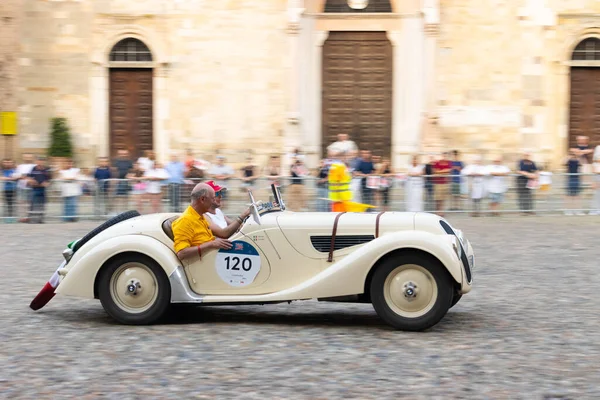 Parma Italien 2022 Oldtimerrennen Mille Miglie 2022 Leitartikelbild — Stockfoto