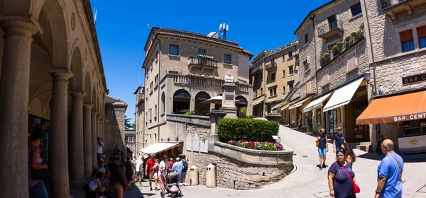 Architecture Landscape Republic San Marino High Quality Photo — Foto de Stock