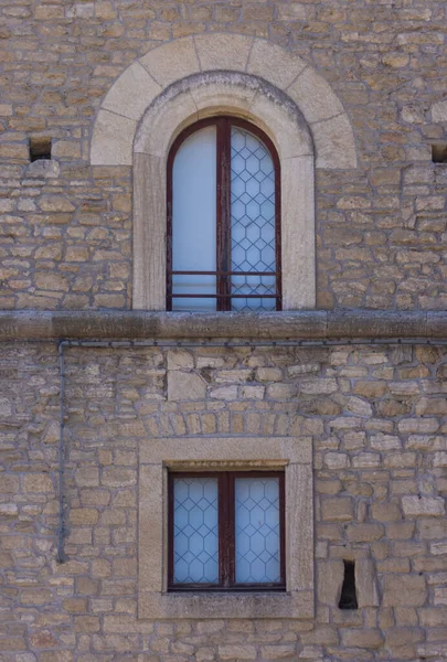 산마리노 공화국의 전형적 창문이다 고품질 — 스톡 사진