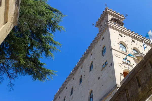 Architecture and landscape of the Republic of San Marino. High quality photo